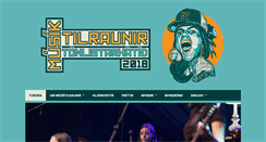 Desktop Screenshot of musiktilraunir.is